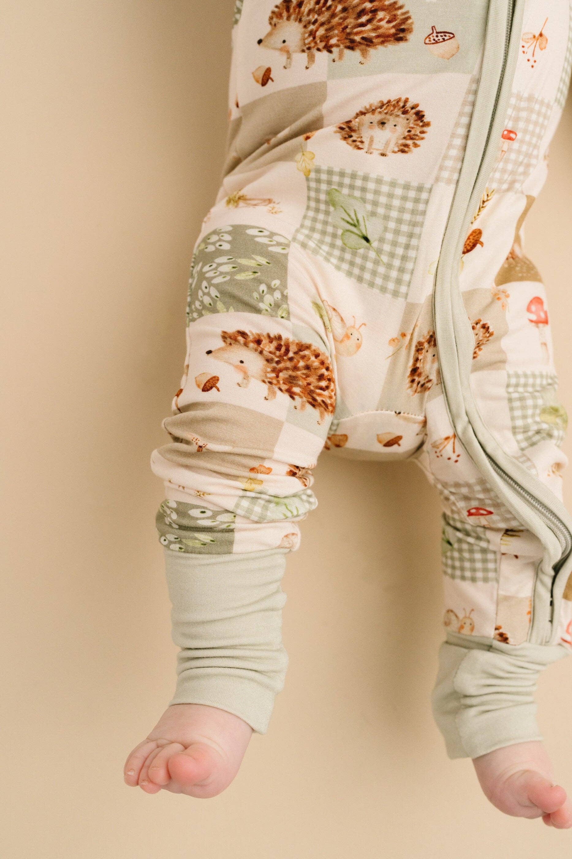 Hedgehog Patchwork Bamboo Sleeper