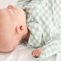 Peter Pan Collar Zipper Footie