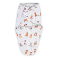 Woof Woof Baby Sleep Swaddle 100% Organic Cotton