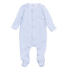 Peek-A-Boo Wishes Footie - Light Blue