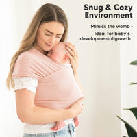 KeaBabies Original Baby Wrap Carrier