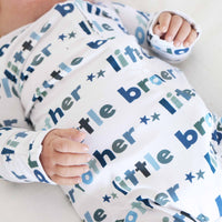 Little Brother Zipper Footie