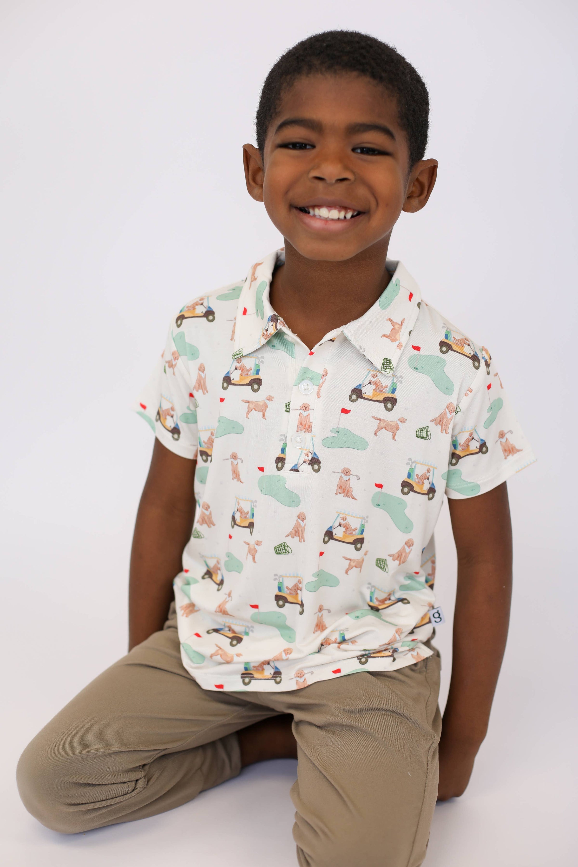 Short Sleeve Polo Shirt -Barks & Birdies