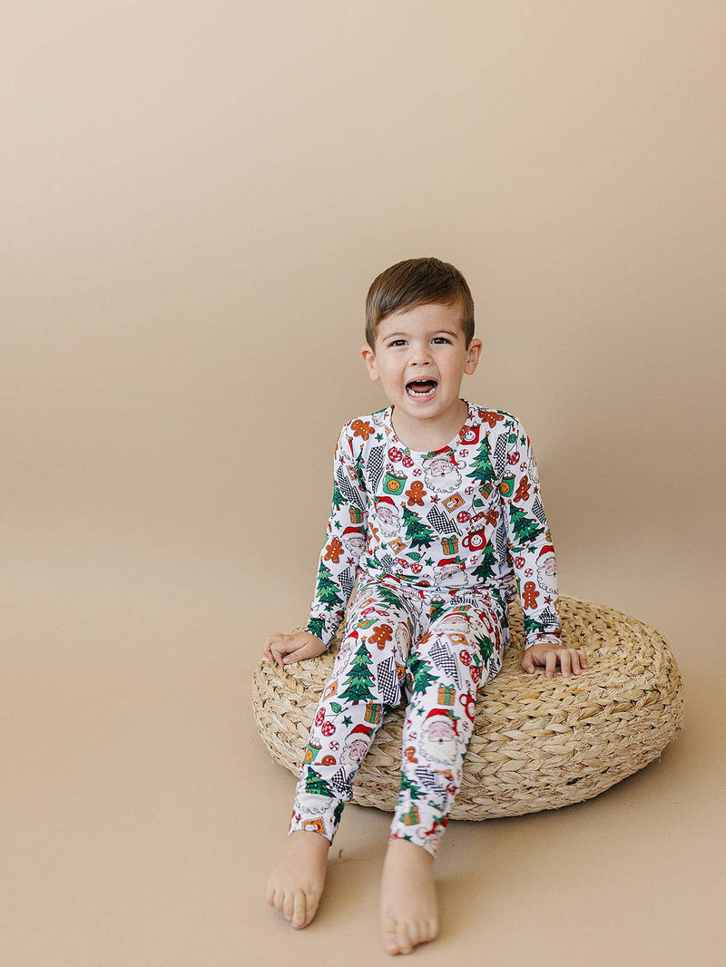 Christmas Vibes Bamboo Two Piece Set
