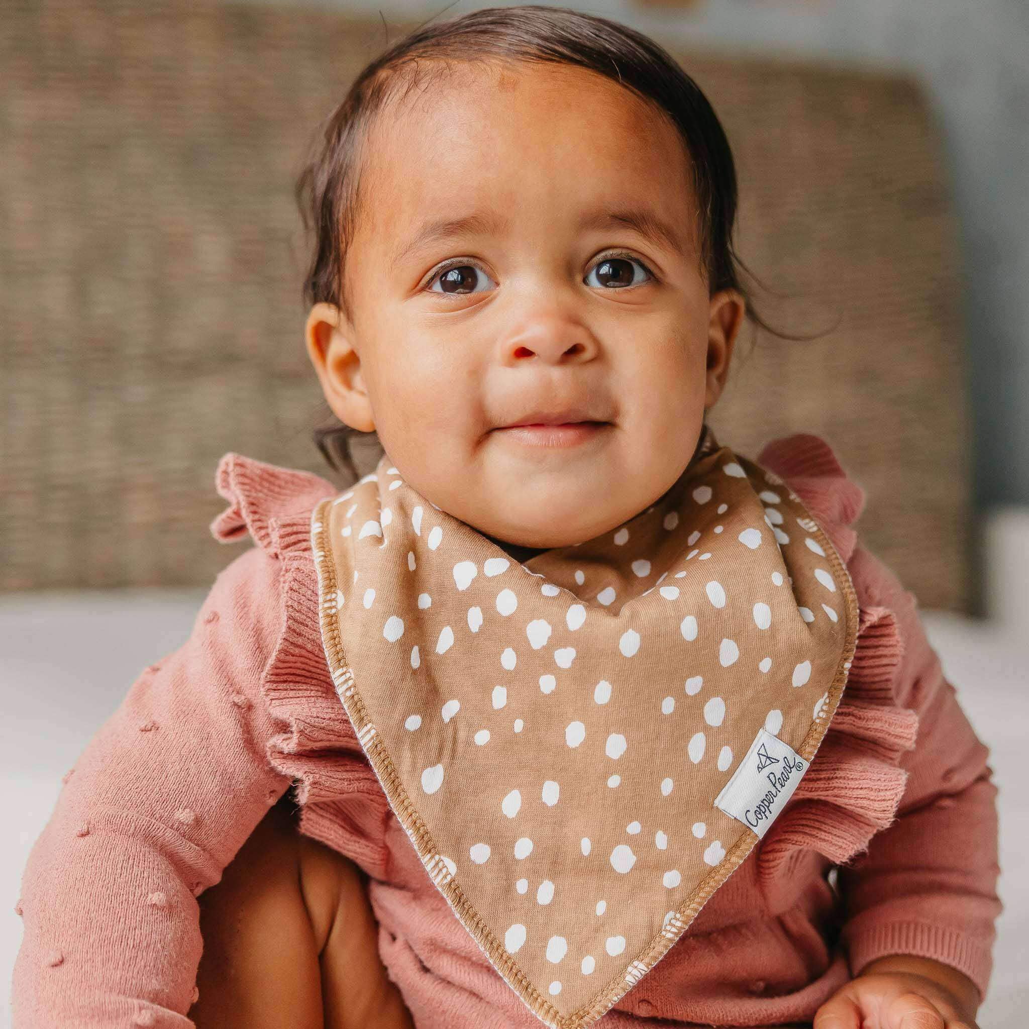 Autumn - 4 Pack Baby Bandana Bibs