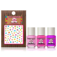 Rainbow Party Polish Set Non-Toxic Kids Nail Polish