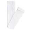 White Footless Ruffle Tights
