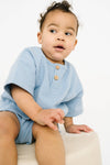 Morning Sky Waffle Slouchy Set