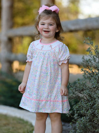 Cross Smocked Dress