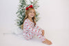 Retro Candy Cane Bamboo Two Piece Set