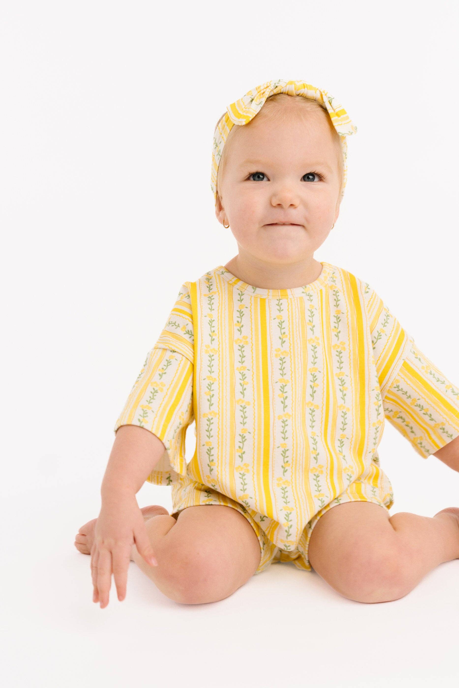 Sunny Meadow Stripe Slouchy Set