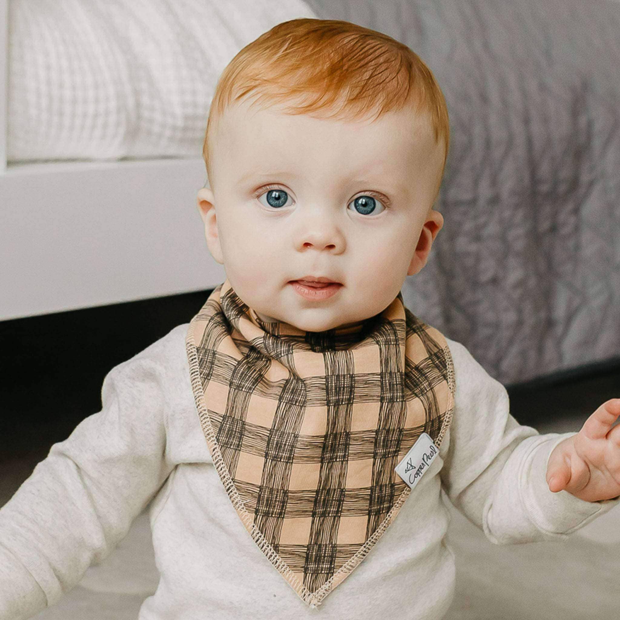 Jo - 4 Pack Baby Bandana Bibs