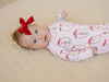 Pink Nutcracker Bamboo Zip Romper