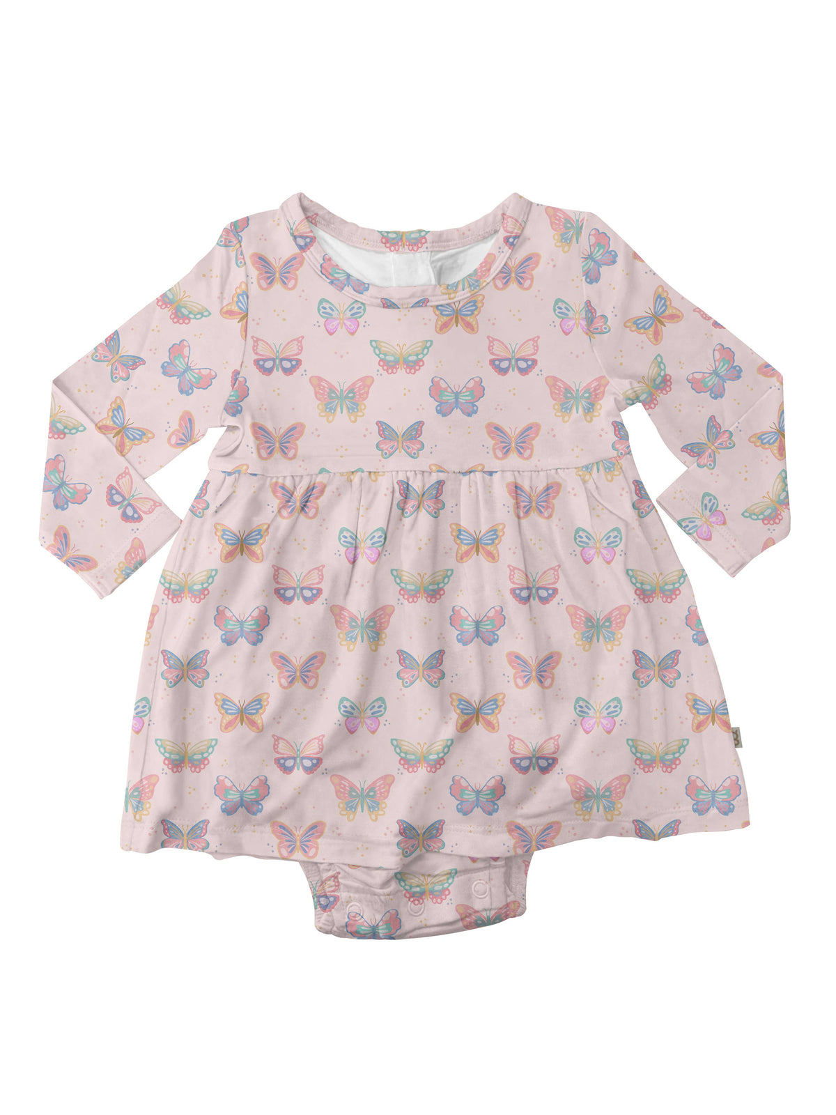 Butterfly Bliss - LS Bodysuit Dress