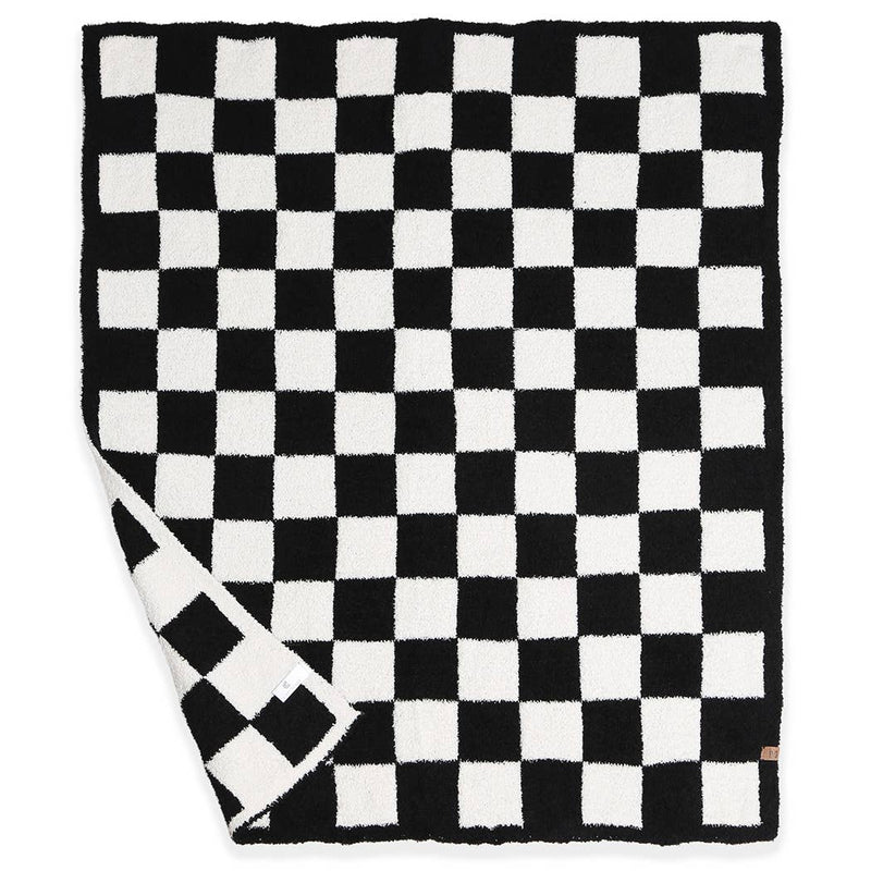 Checkered Pattern Luxury Soft Throw Blanket