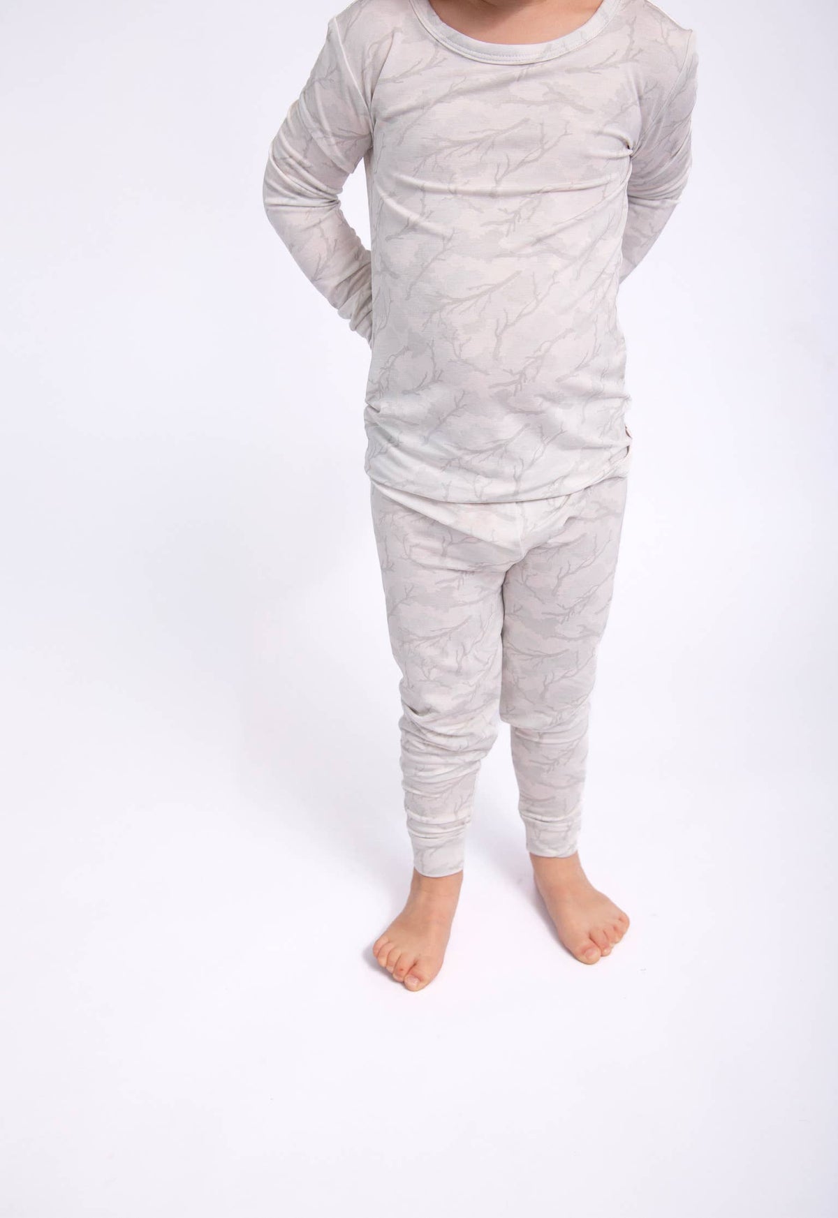 Driftwood Camo- LS/Pants Toddler Pajamas