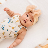 Baby Bling® Tulle FAB® soft nylon headband with tulle bow