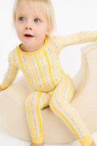 Sunny Meadow Stripe Bamboo Set