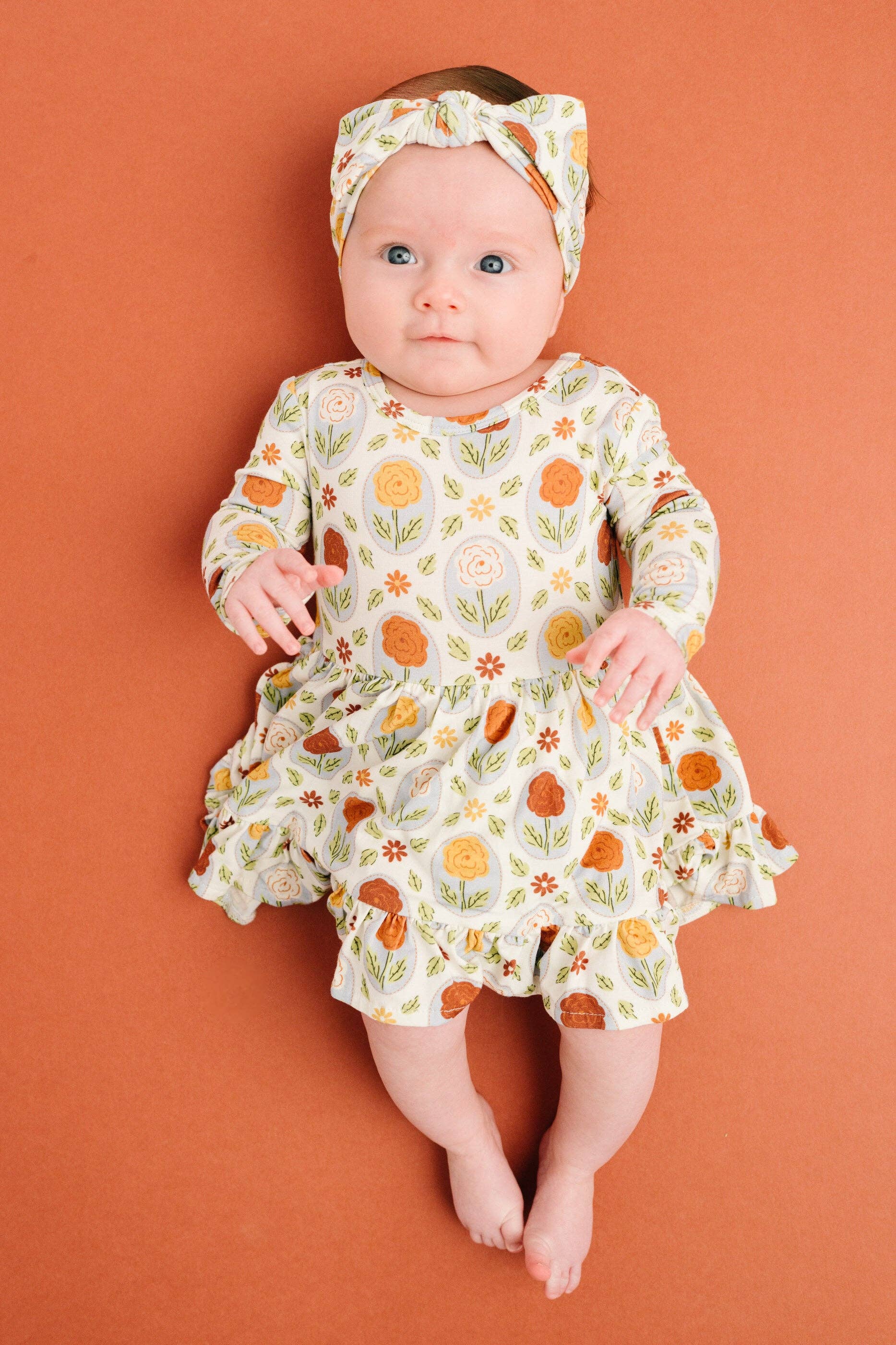 Rustic Meadow Bodysuit Bamboo Dress