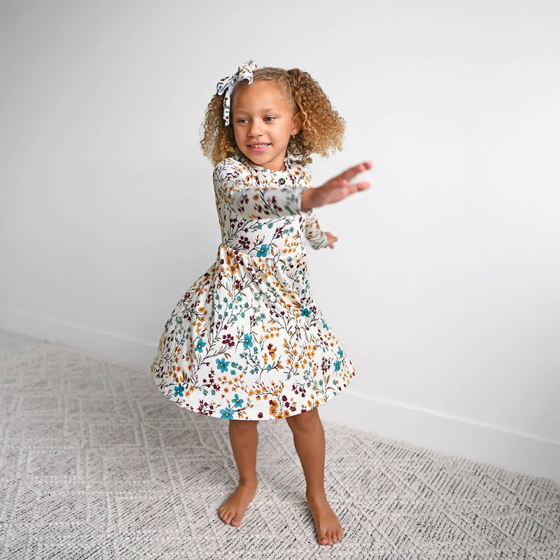 Maren Floral Twirl Dress