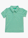 Tiny Tee Time Knit Short Sleeve Performance Polo