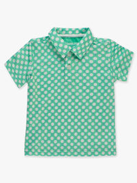 Tiny Tee Time Knit Short Sleeve Performance Polo