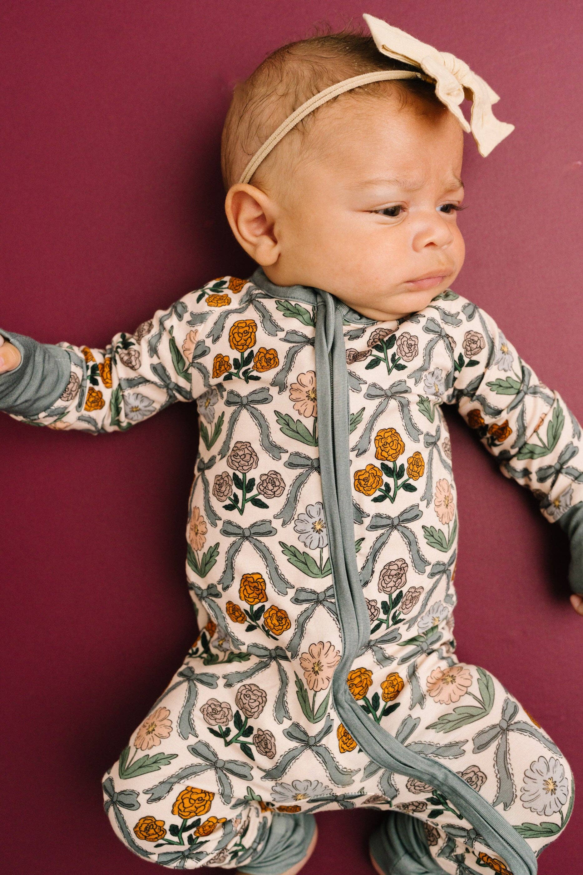 Cottage Bow Bamboo Sleeper