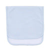 Essentials Solid Blue Burp Cloth