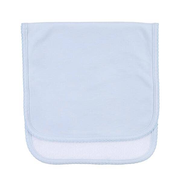 Essentials Solid Blue Burp Cloth