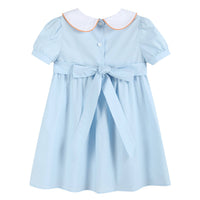 Pumpkin Vine Smocked Dress