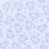 My Little Boo Blue Zipper Footie