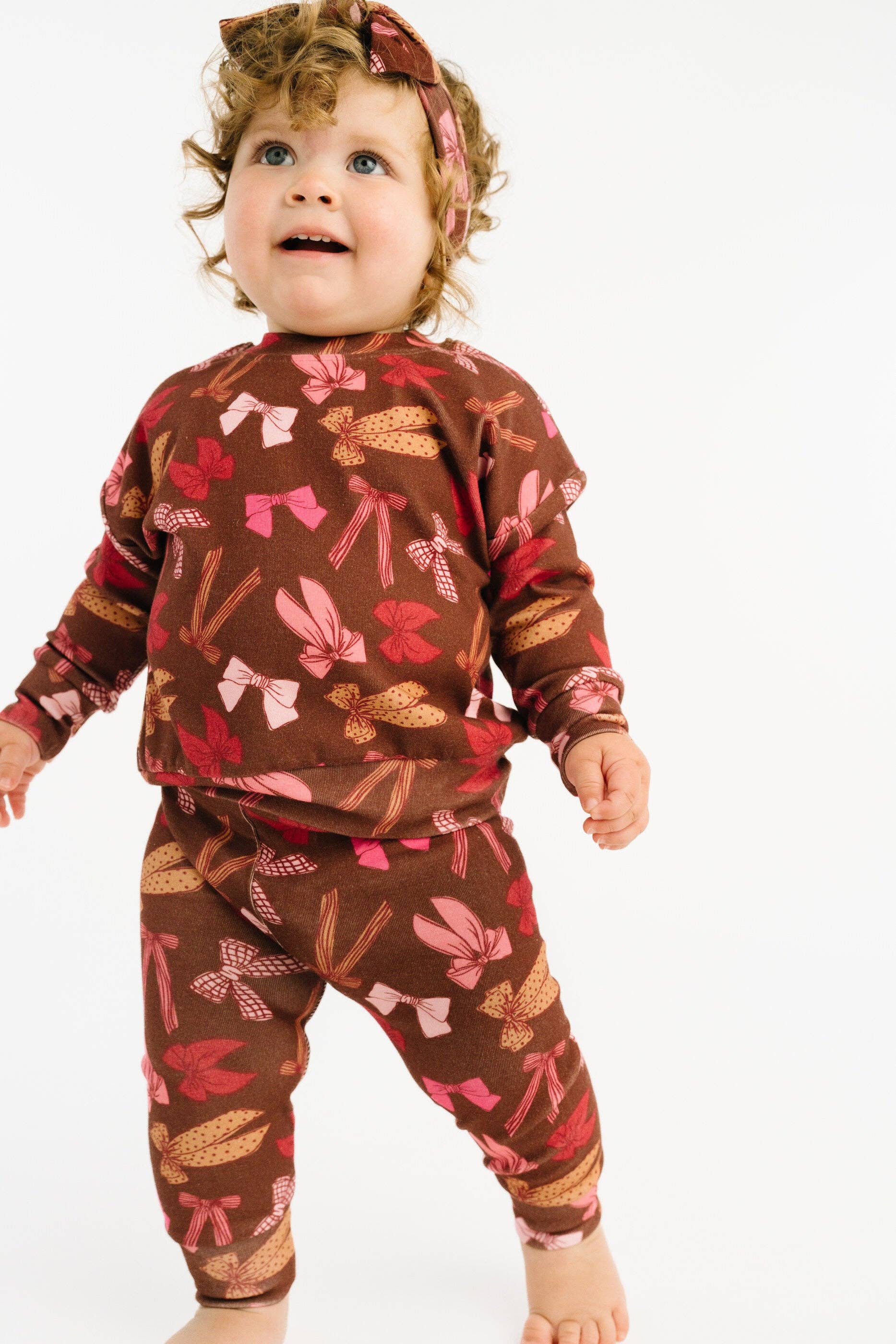 Darling Bows Crewneck Set