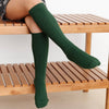 Forest Green Knee High Socks