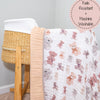 Teddy Bear Cotton Muslin Blanket