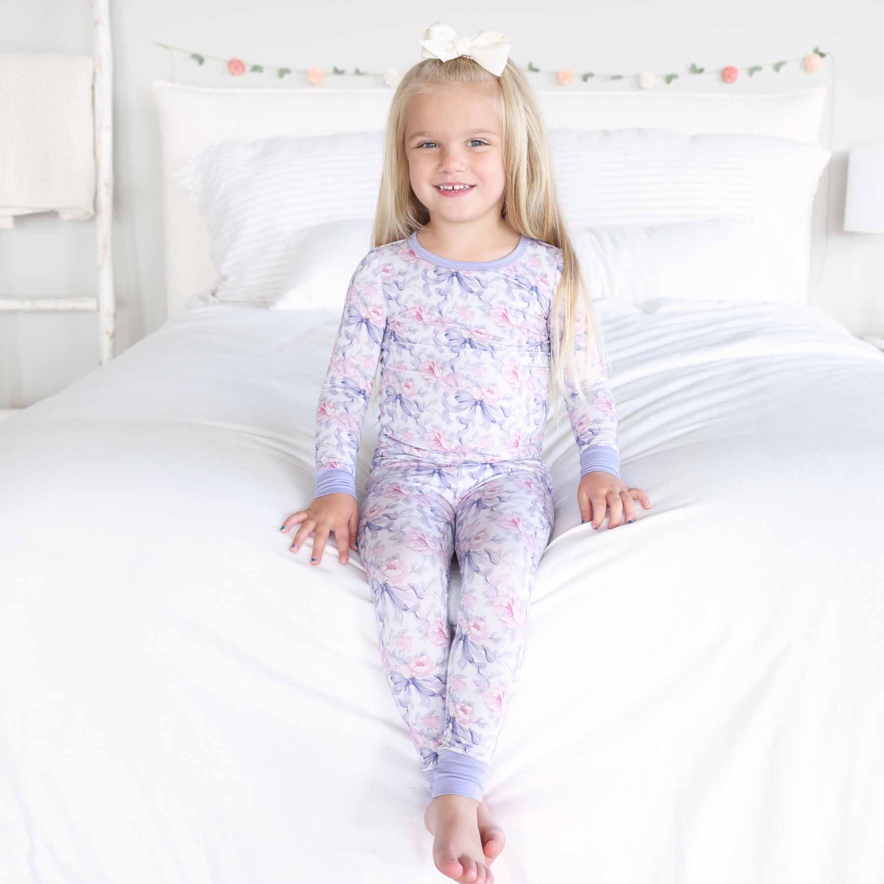 Leighton's Lavender Two Piece Pajama Set