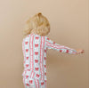 Retro Candy Cane Bamboo Two Piece Set