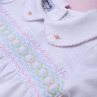 Clara's Classics Smocked Two Piece Pant Set