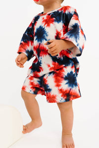 Firecracker Tie Dye Slouchy Set