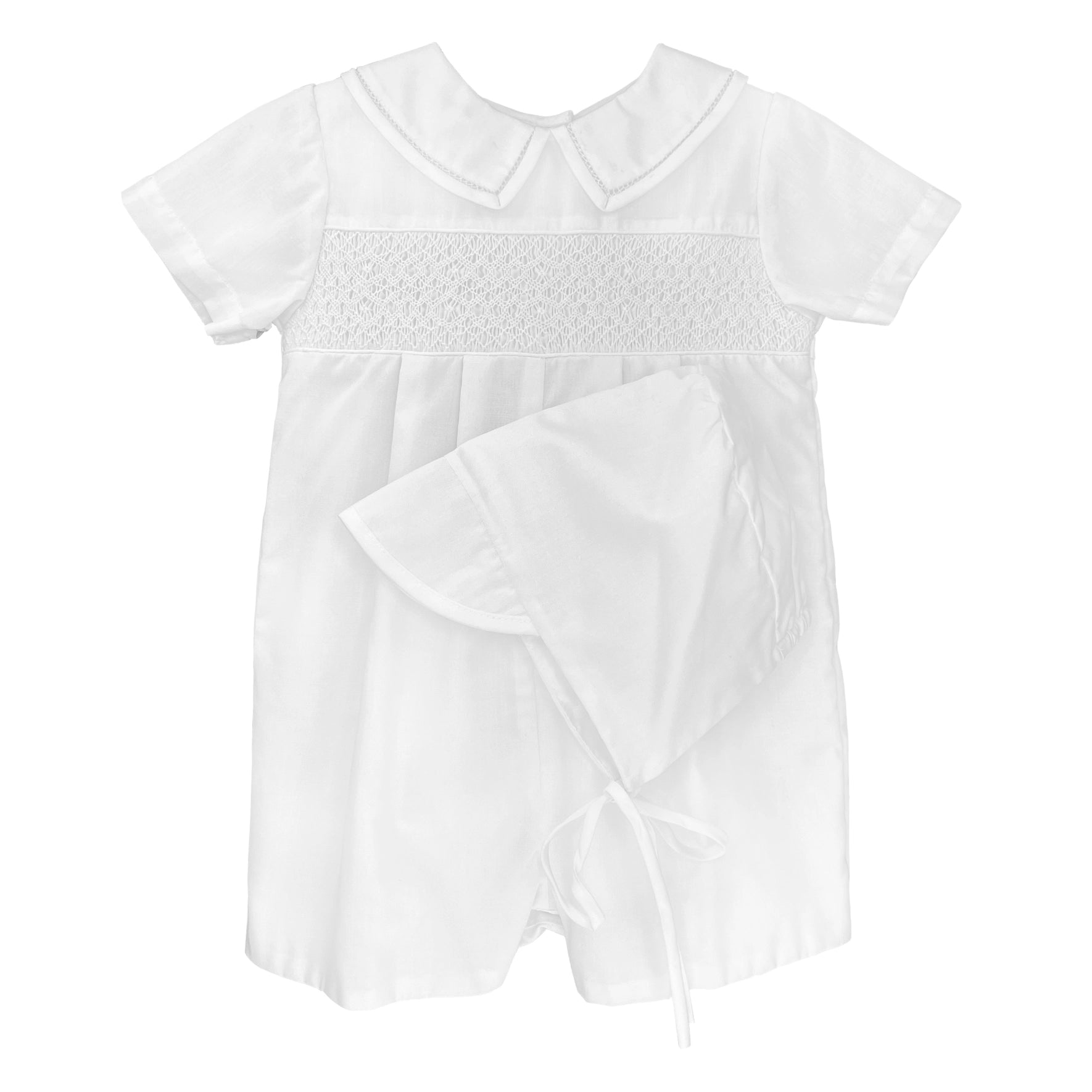 Diamond Smocked Romper - 2 Colors