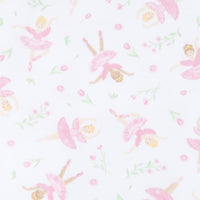 Twinkle Toes Print Zip Footie