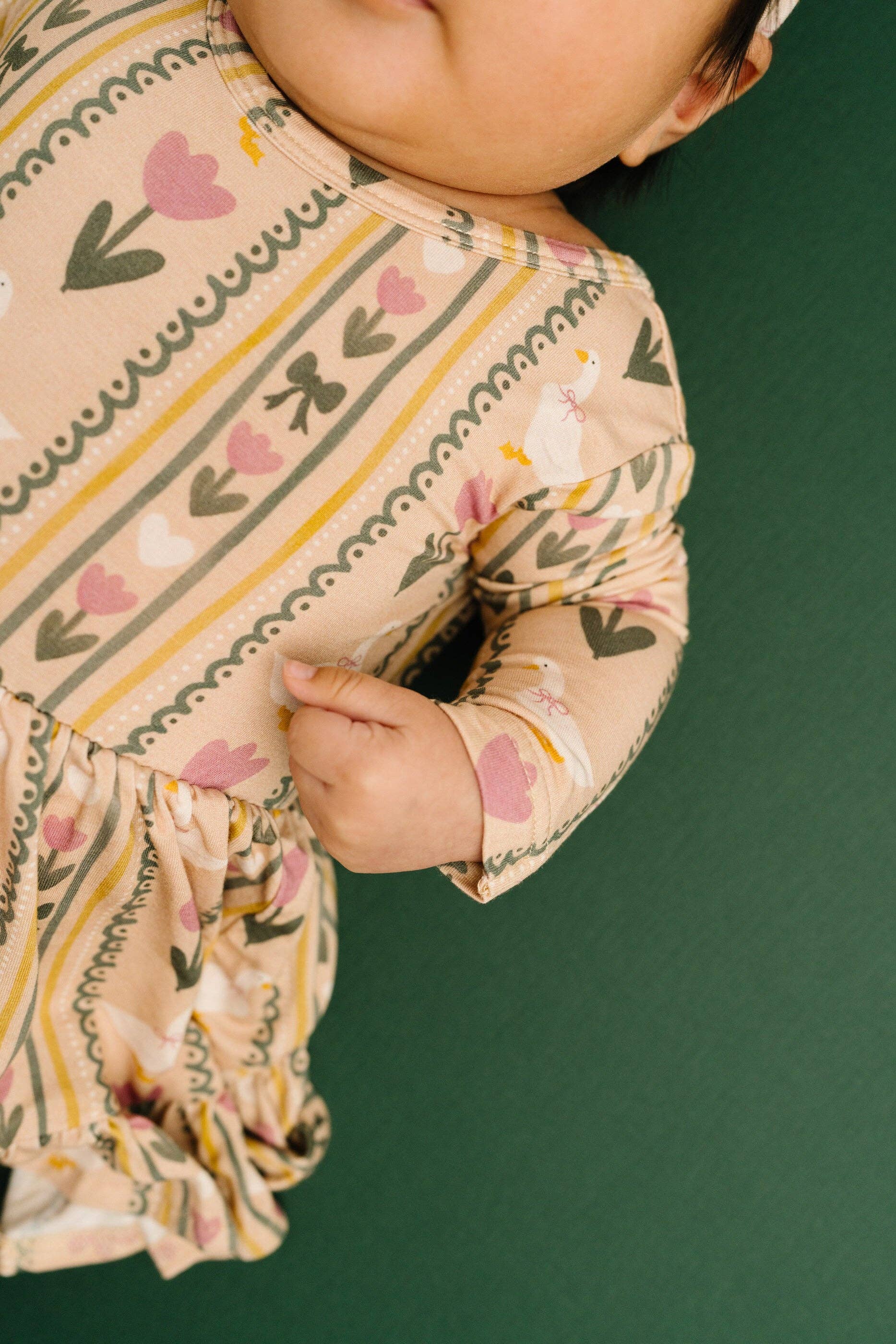 Spring Goose Bodysuit Bamboo Dress