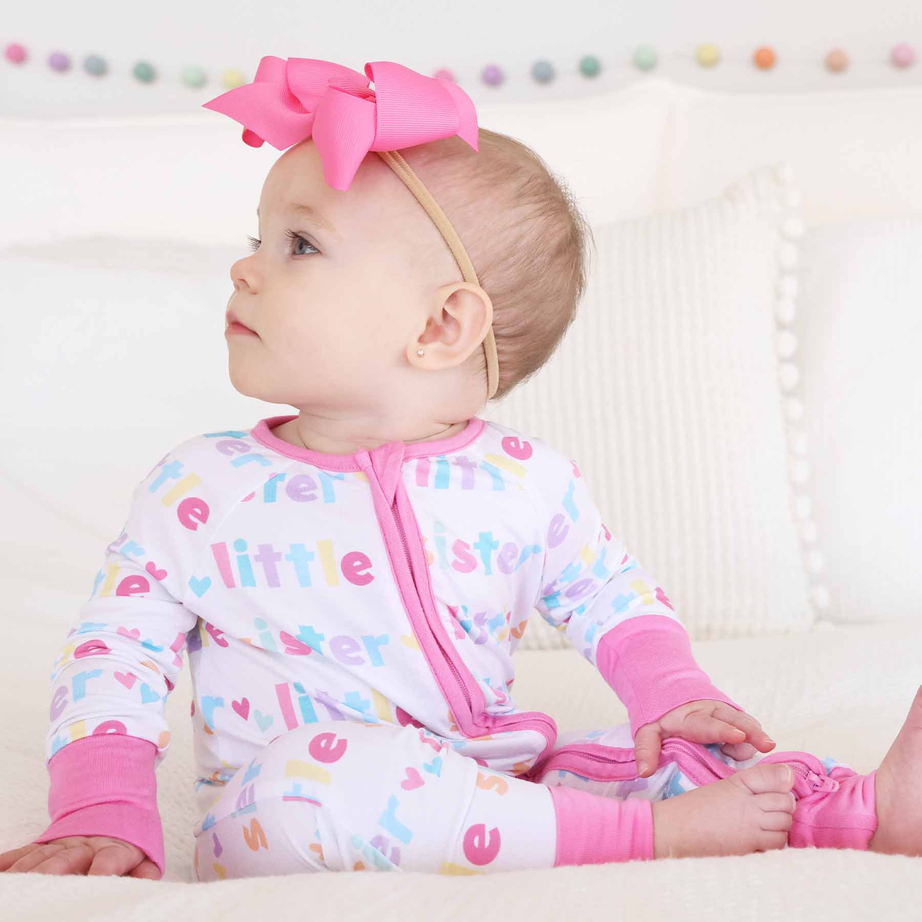 Little Sister Convertible Zip Romper