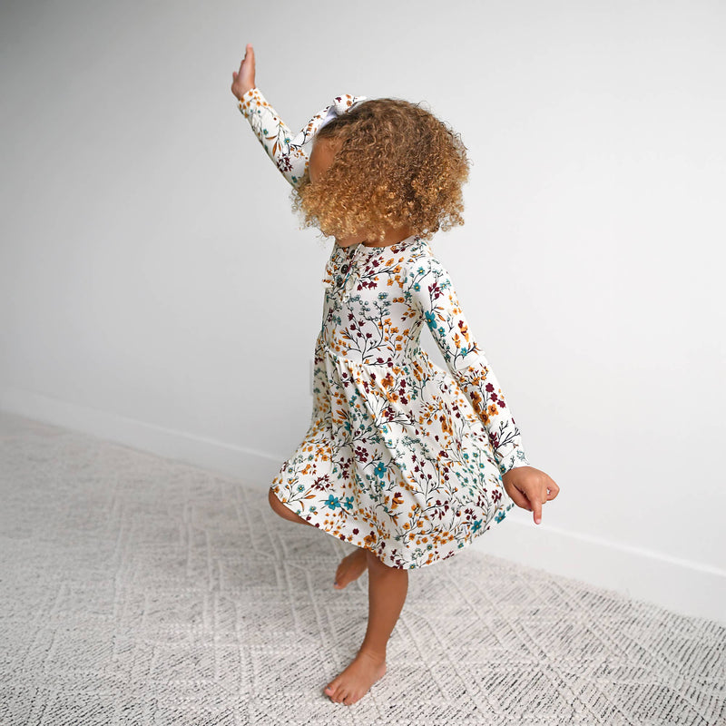Maren Floral Twirl Dress