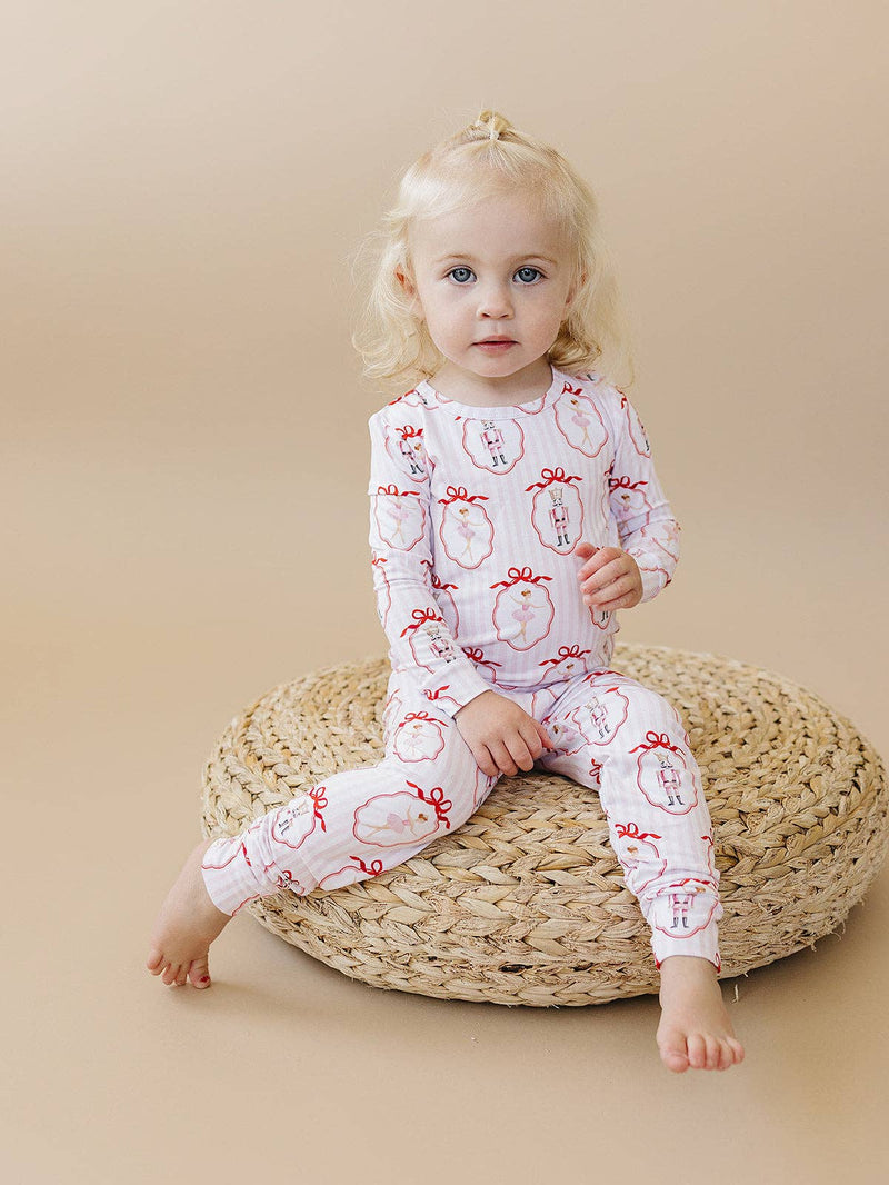 Pink Nutcracker Bamboo Two Piece Set