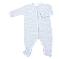 Paty Knit Solid Color Footie