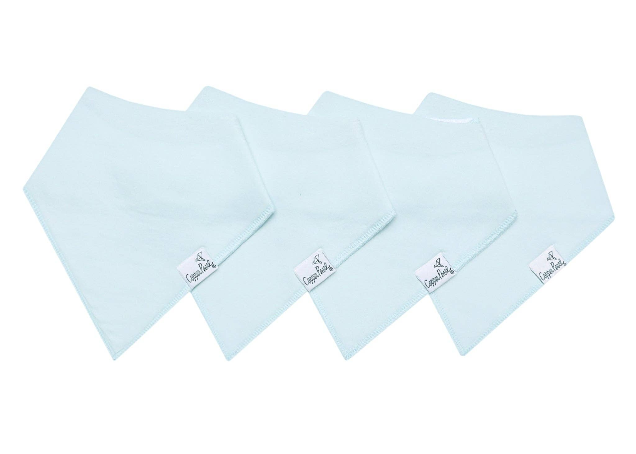 4 Pack Baby Bandana Bibs - Air