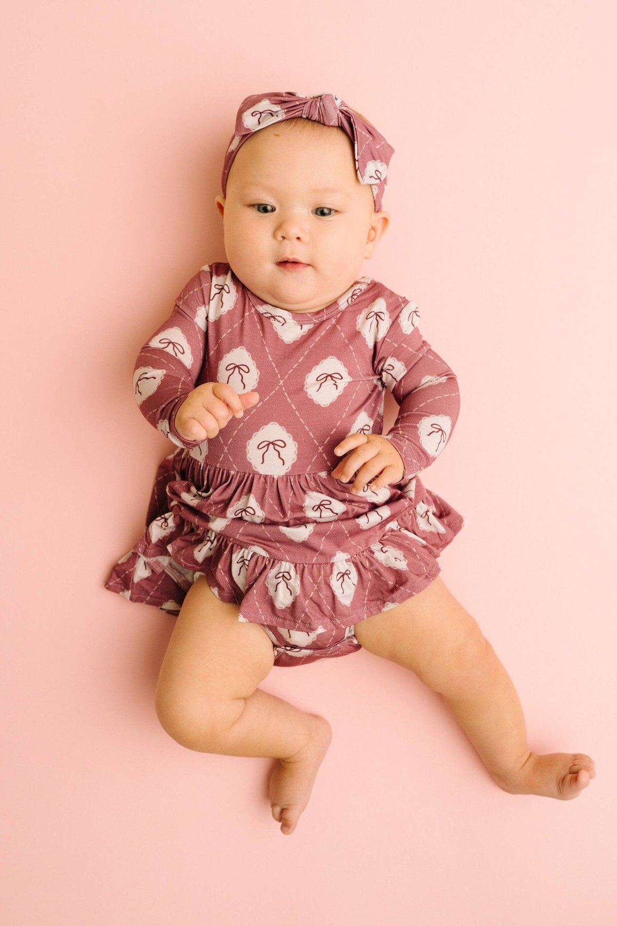 Heirloom Bows Bodysuit Bamboo Dress