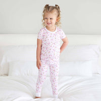 Silly Goose Two Piece Pajama Set | Pink