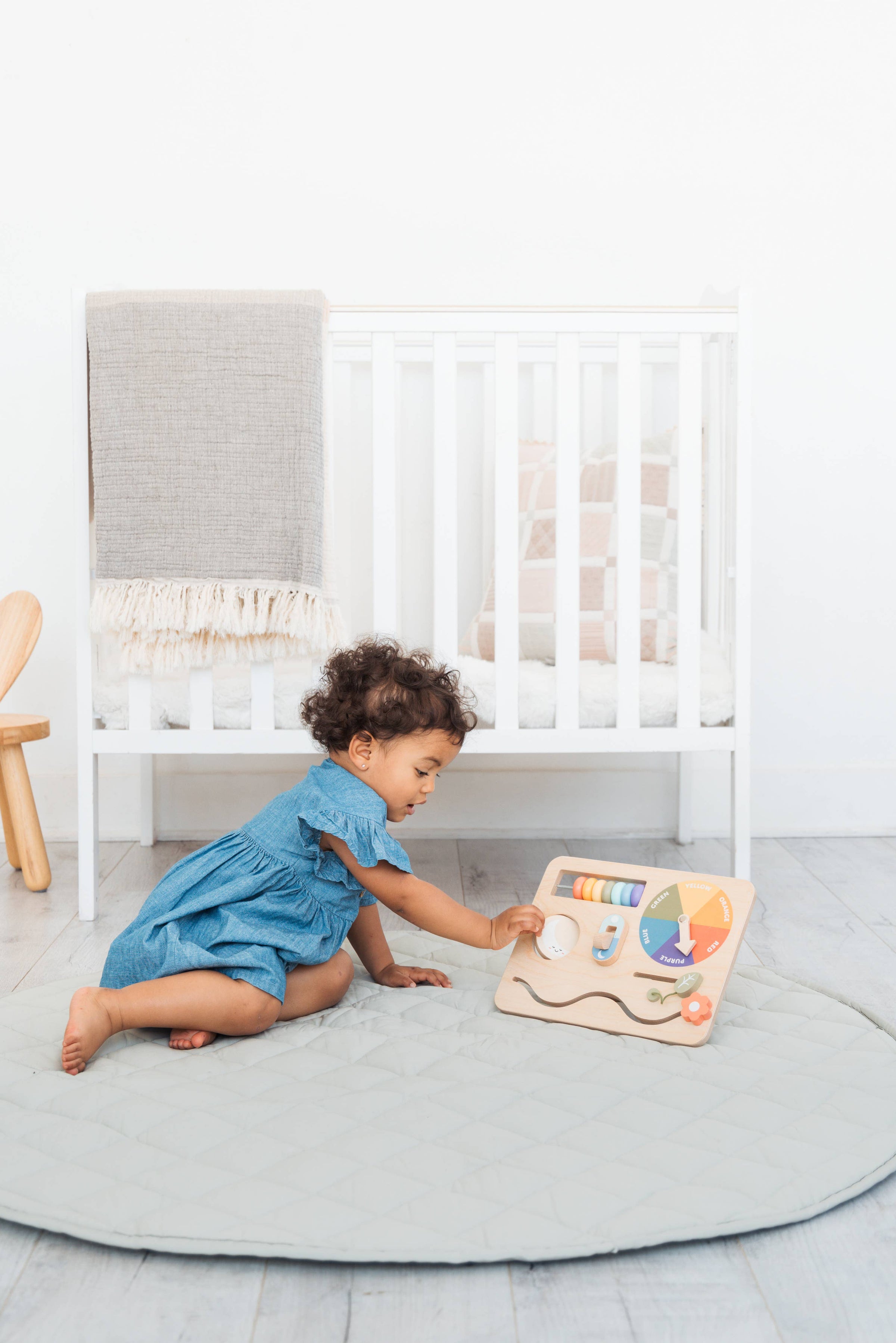 Wooden Interactive Busy Board (Montessori)