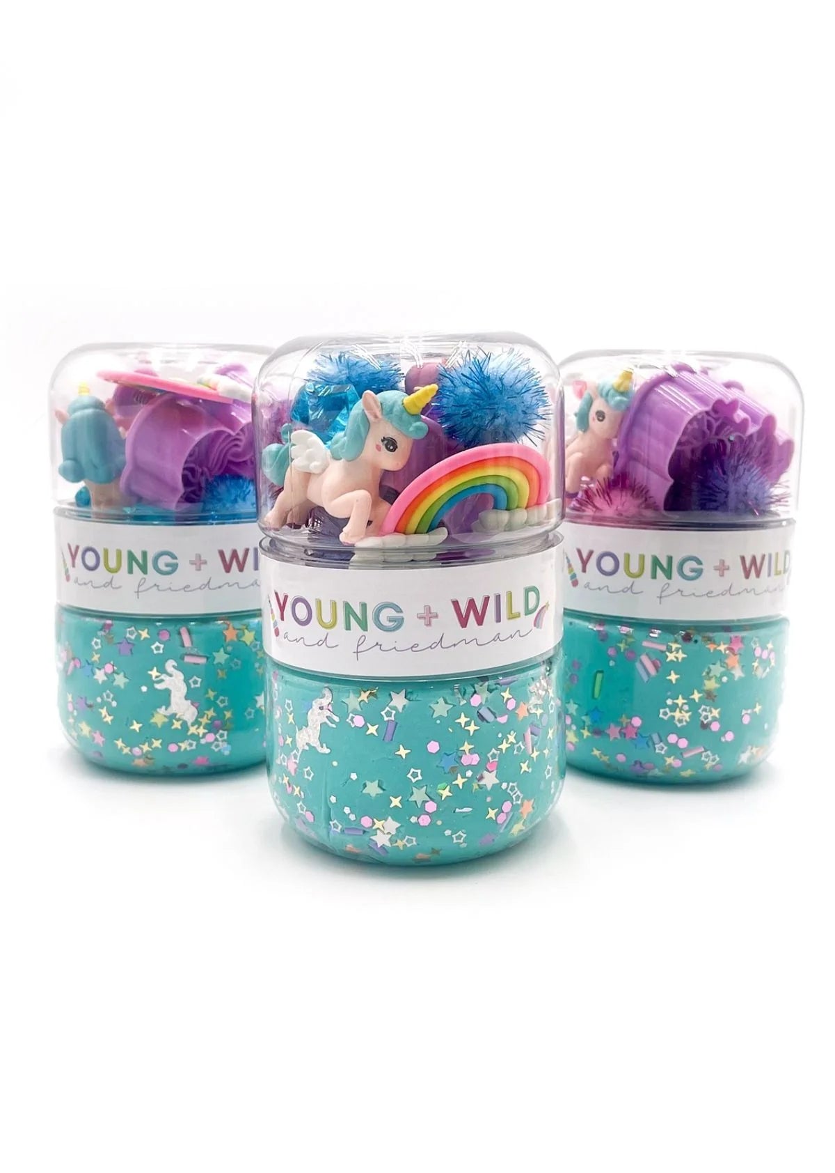 Unicorn Grab & Go Dough Jar
